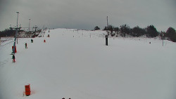 Sjezdovka skiareálu Hlubočky