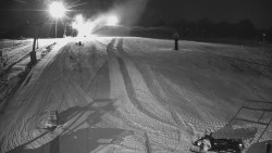 Sjezdovka skiareálu Hlubočky