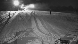 Sjezdovka skiareálu Hlubočky