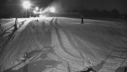 Sjezdovka skiareálu Hlubočky