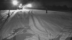 Sjezdovka skiareálu Hlubočky