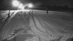 Sjezdovka skiareálu Hlubočky