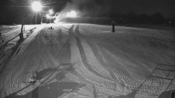 Sjezdovka skiareálu Hlubočky