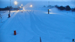 Sjezdovka skiareálu Hlubočky