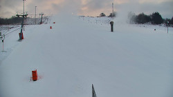 Sjezdovka skiareálu Hlubočky