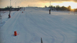 Sjezdovka skiareálu Hlubočky