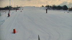 Sjezdovka skiareálu Hlubočky