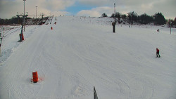 Sjezdovka skiareálu Hlubočky