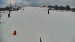 Sjezdovka skiareálu Hlubočky