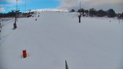 Sjezdovka skiareálu Hlubočky