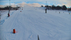 Sjezdovka skiareálu Hlubočky