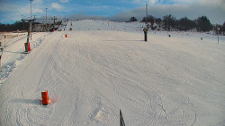 Sjezdovka skiareálu Hlubočky