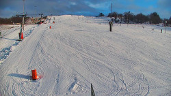 Sjezdovka skiareálu Hlubočky