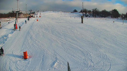 Sjezdovka skiareálu Hlubočky