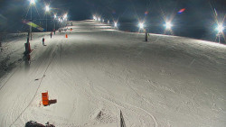 Sjezdovka skiareálu Hlubočky