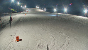 Skiareál Hlubočky - Sjezdovka skiareálu Hlubočky - 7.1.2026 v 20:30 Skiareál Hlubočky - Sjezdovka skiareálu Hlubočky - 7.1.2026 v 20:30