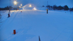 Sjezdovka skiareálu Hlubočky
