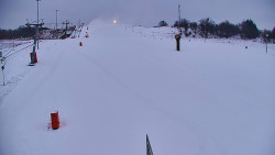 Sjezdovka skiareálu Hlubočky