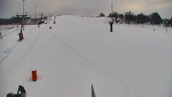 Sjezdovka skiareálu Hlubočky