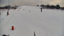 Sjezdovka skiareálu Hlubočky