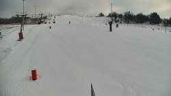 Sjezdovka skiareálu Hlubočky