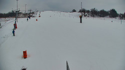 Sjezdovka skiareálu Hlubočky