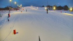 Sjezdovka skiareálu Hlubočky