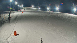 Sjezdovka skiareálu Hlubočky