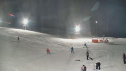 Sjezdovka skiareálu Hlubočky