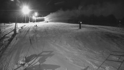 Sjezdovka skiareálu Hlubočky