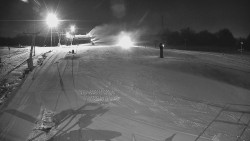 Sjezdovka skiareálu Hlubočky