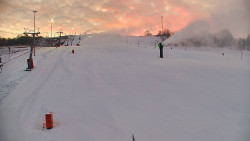 Sjezdovka skiareálu Hlubočky