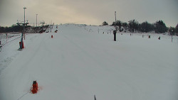 Sjezdovka skiareálu Hlubočky