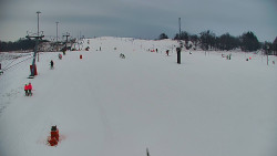 Sjezdovka skiareálu Hlubočky