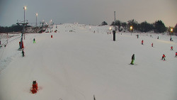 Sjezdovka skiareálu Hlubočky