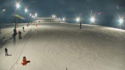 Sjezdovka skiareálu Hlubočky