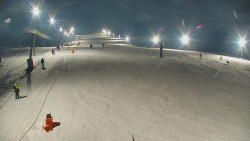 Sjezdovka skiareálu Hlubočky