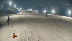 Sjezdovka skiareálu Hlubočky