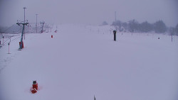 Sjezdovka skiareálu Hlubočky