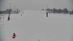 Sjezdovka skiareálu Hlubočky