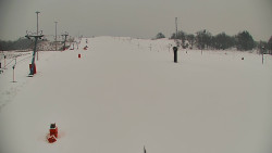 Sjezdovka skiareálu Hlubočky