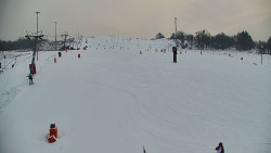 Sjezdovka skiareálu Hlubočky
