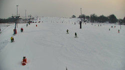 Sjezdovka skiareálu Hlubočky