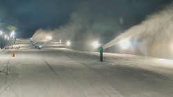 Sjezdovka skiareálu Hlubočky