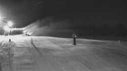 Sjezdovka skiareálu Hlubočky