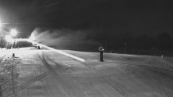 Sjezdovka skiareálu Hlubočky