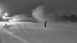 Sjezdovka skiareálu Hlubočky