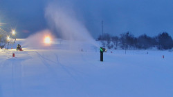Sjezdovka skiareálu Hlubočky