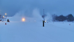 Sjezdovka skiareálu Hlubočky