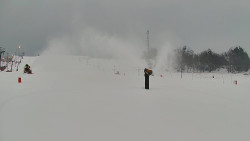 Sjezdovka skiareálu Hlubočky